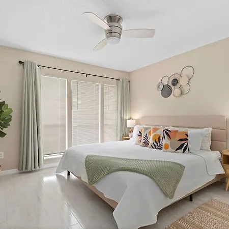 Boho Style 2Bd 1 Bath Condo Heated Pool, 6 Min Siesta Sarasota Exterior photo